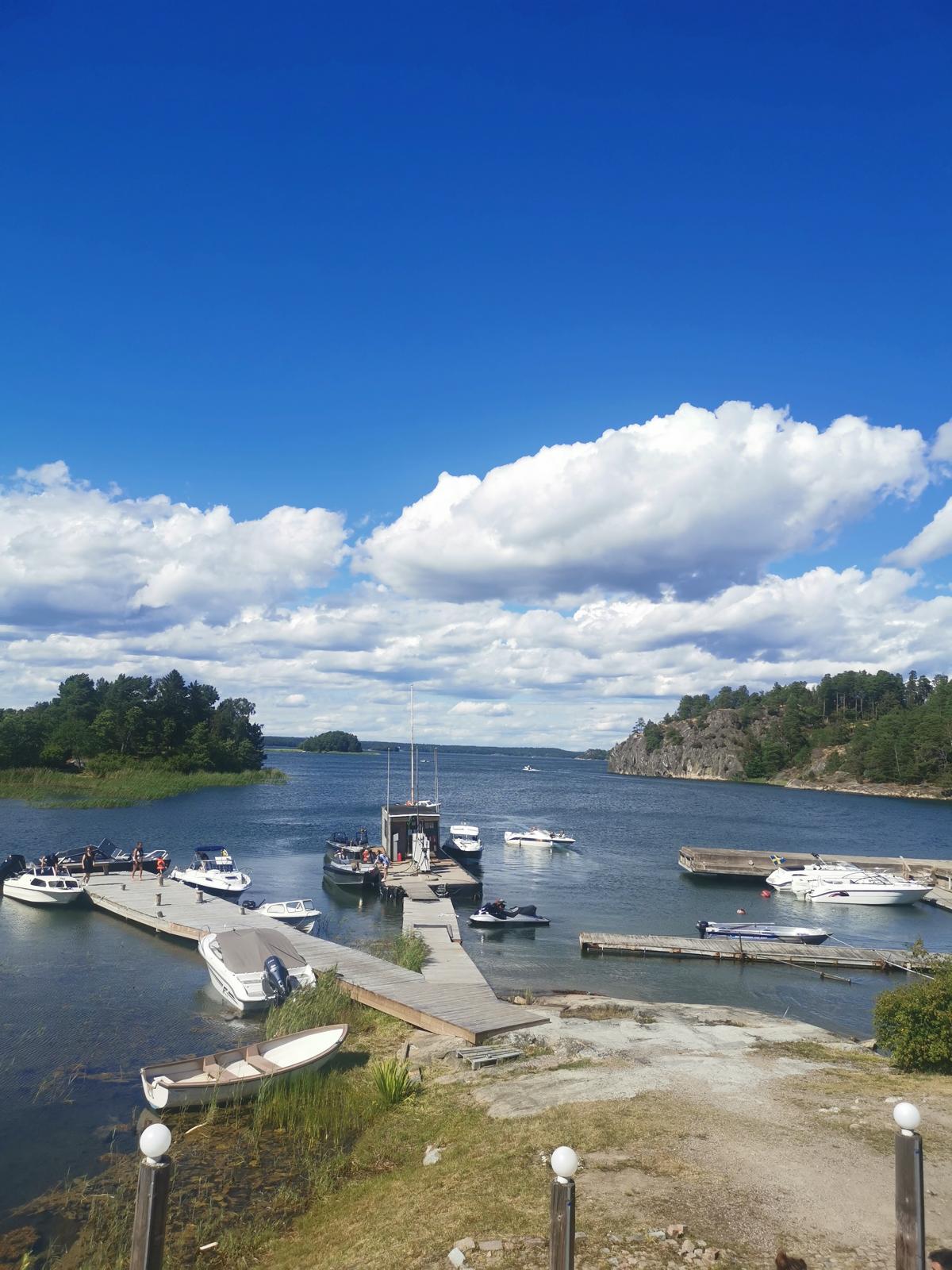 The harbour at Mickrums brygga